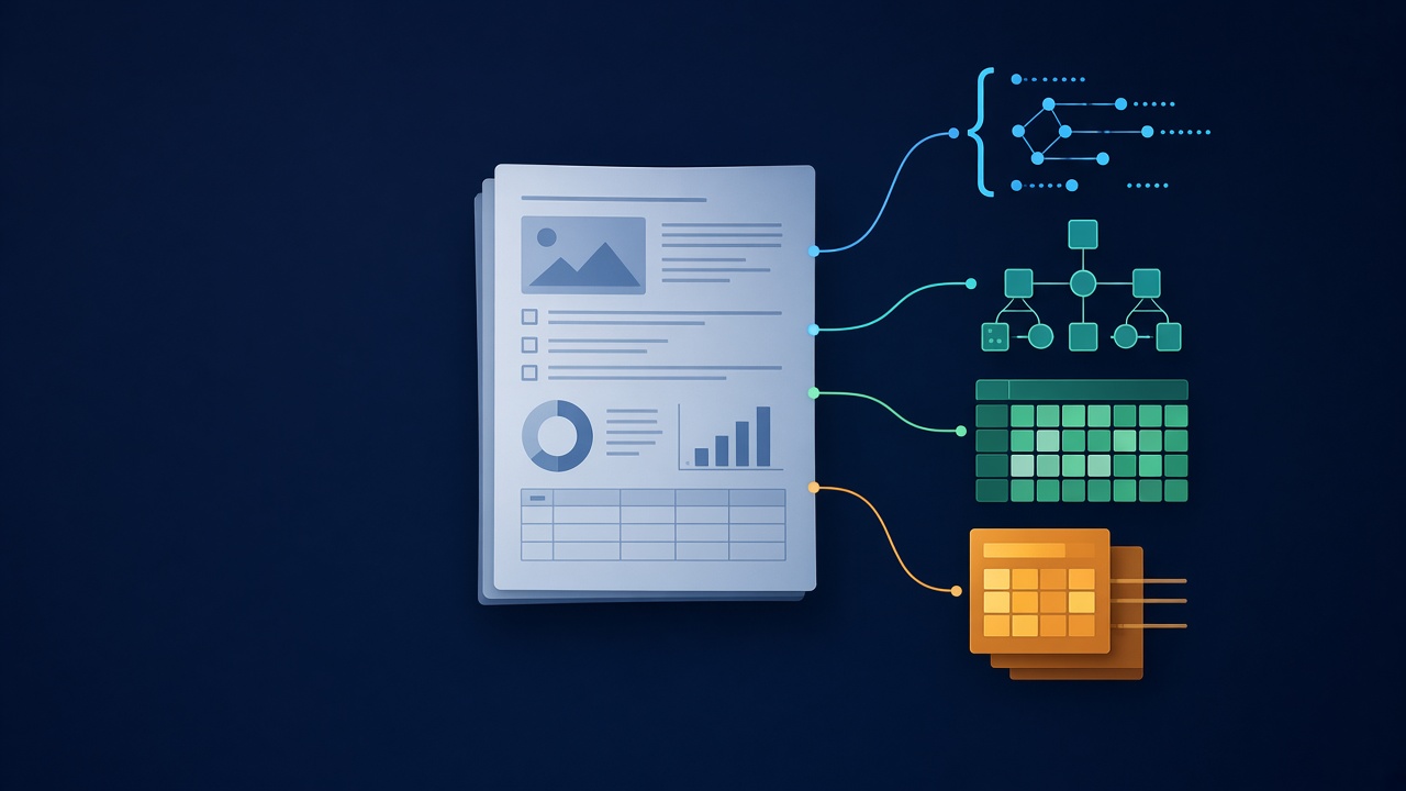 JSON, XML, CSV, or XLSX: Which OCR Output Format Should You Choose?